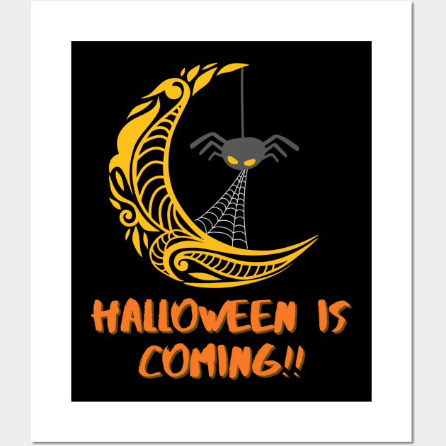 Halloween is Coming!! Wall Art by Introvert Home 